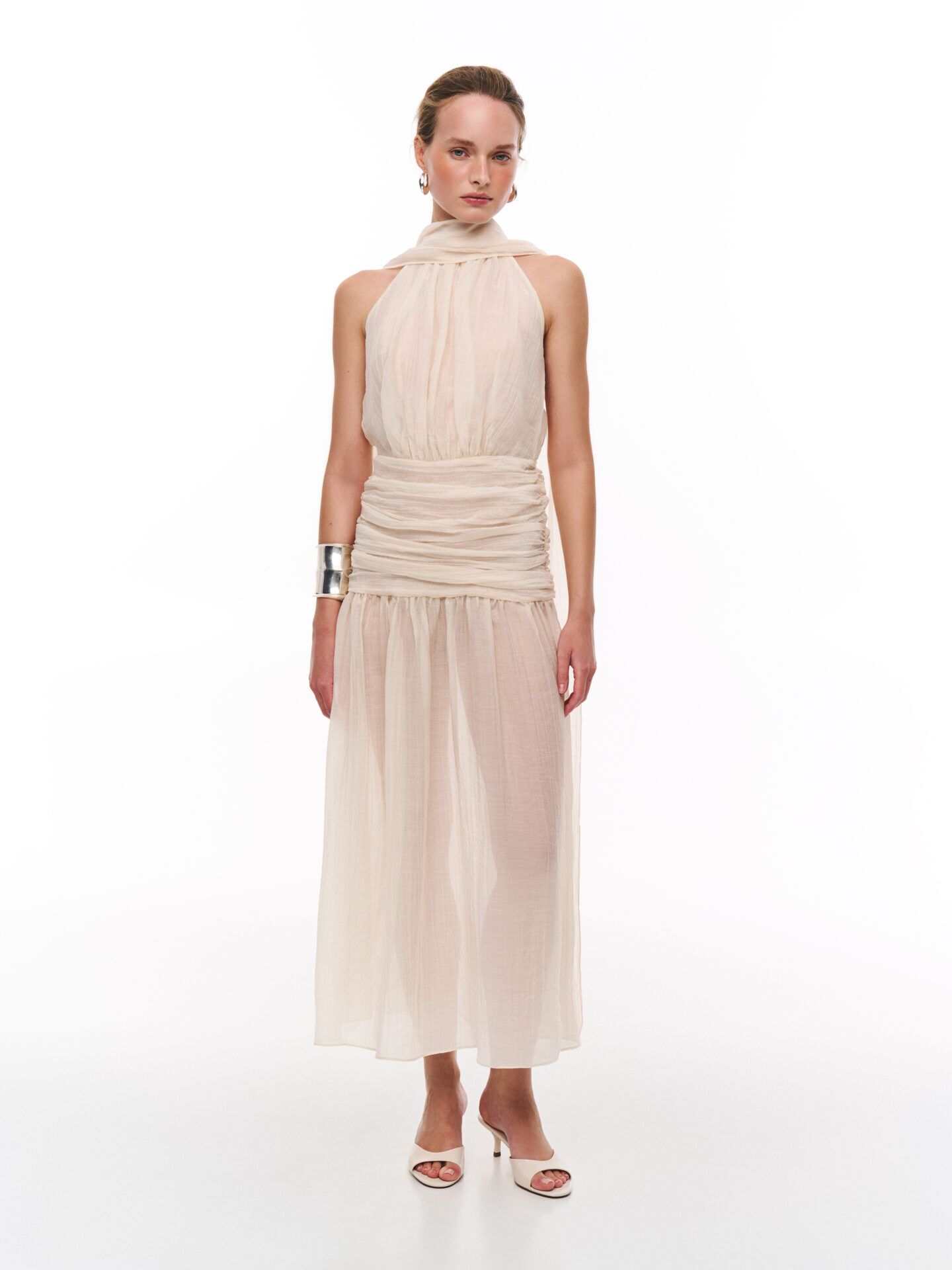 Сукня MYxMY Leeloo молочна - Зображення 2