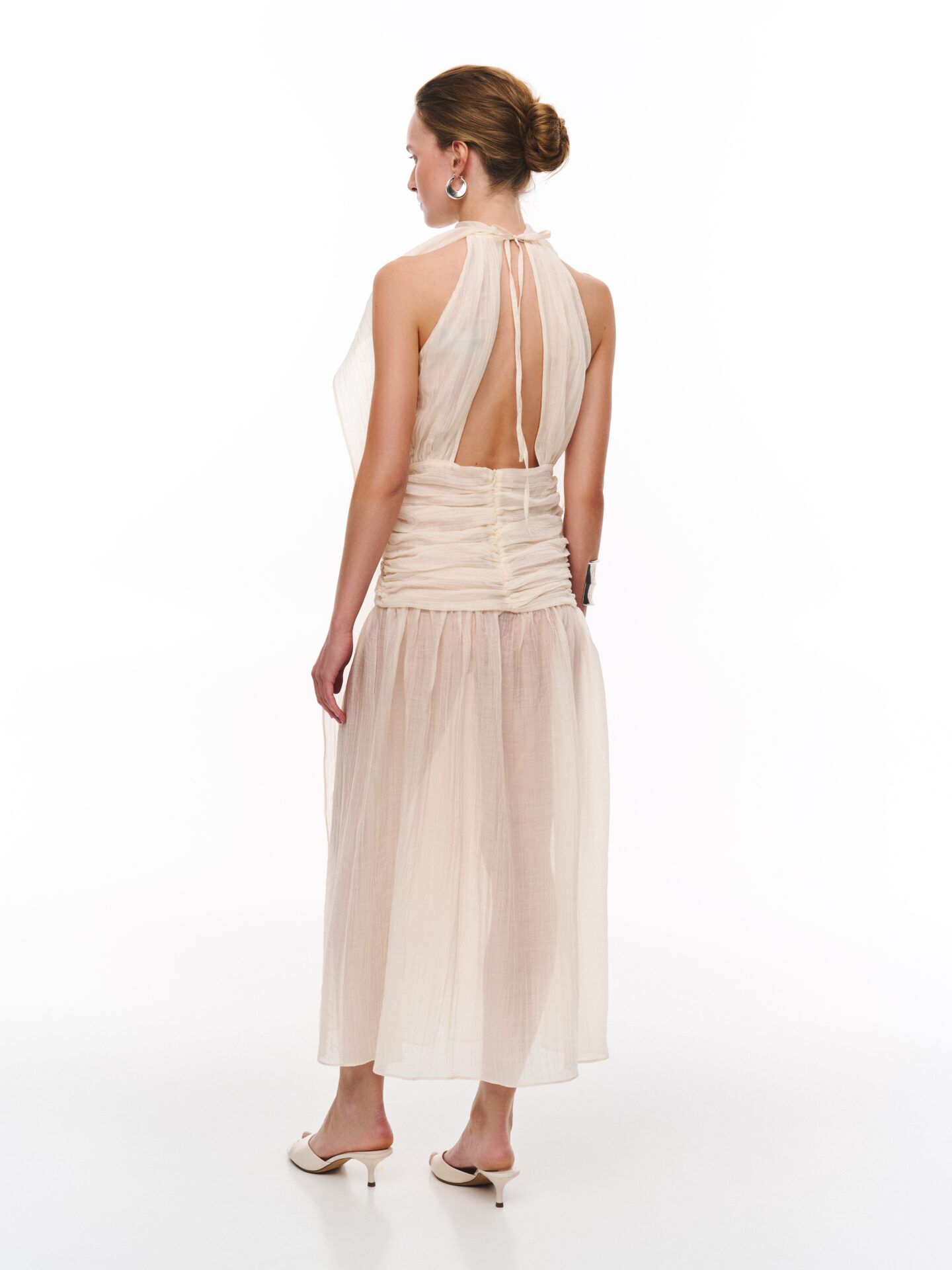 Сукня MYxMY Leeloo молочна - Зображення 4